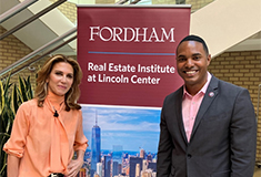 Fordham Real Estate Institute hosts U.S. representative Torres; led by Freedman of Brown Harris Stevens in discussing “Housing the Next Generation”